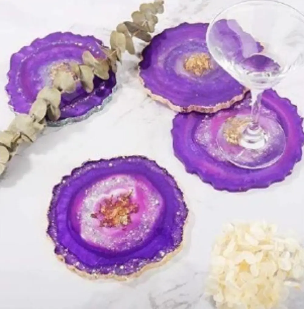 6 INCH AGATE ROUND
