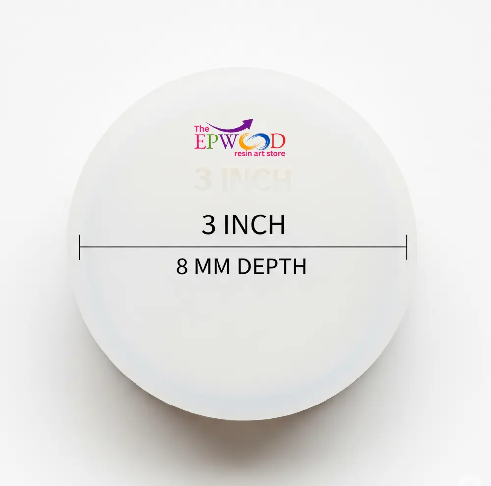 3 inch plain round mould