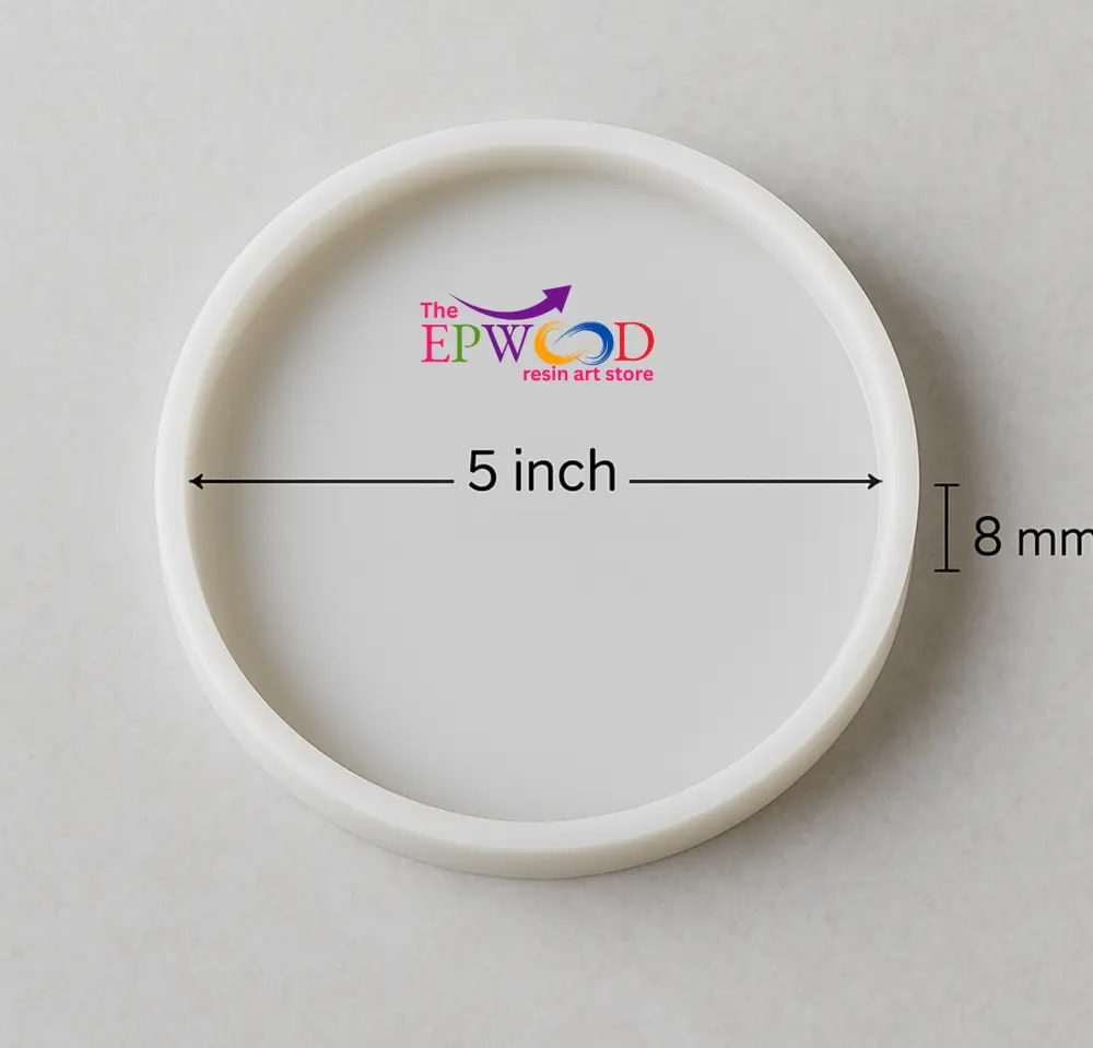 5 inch plain round mould