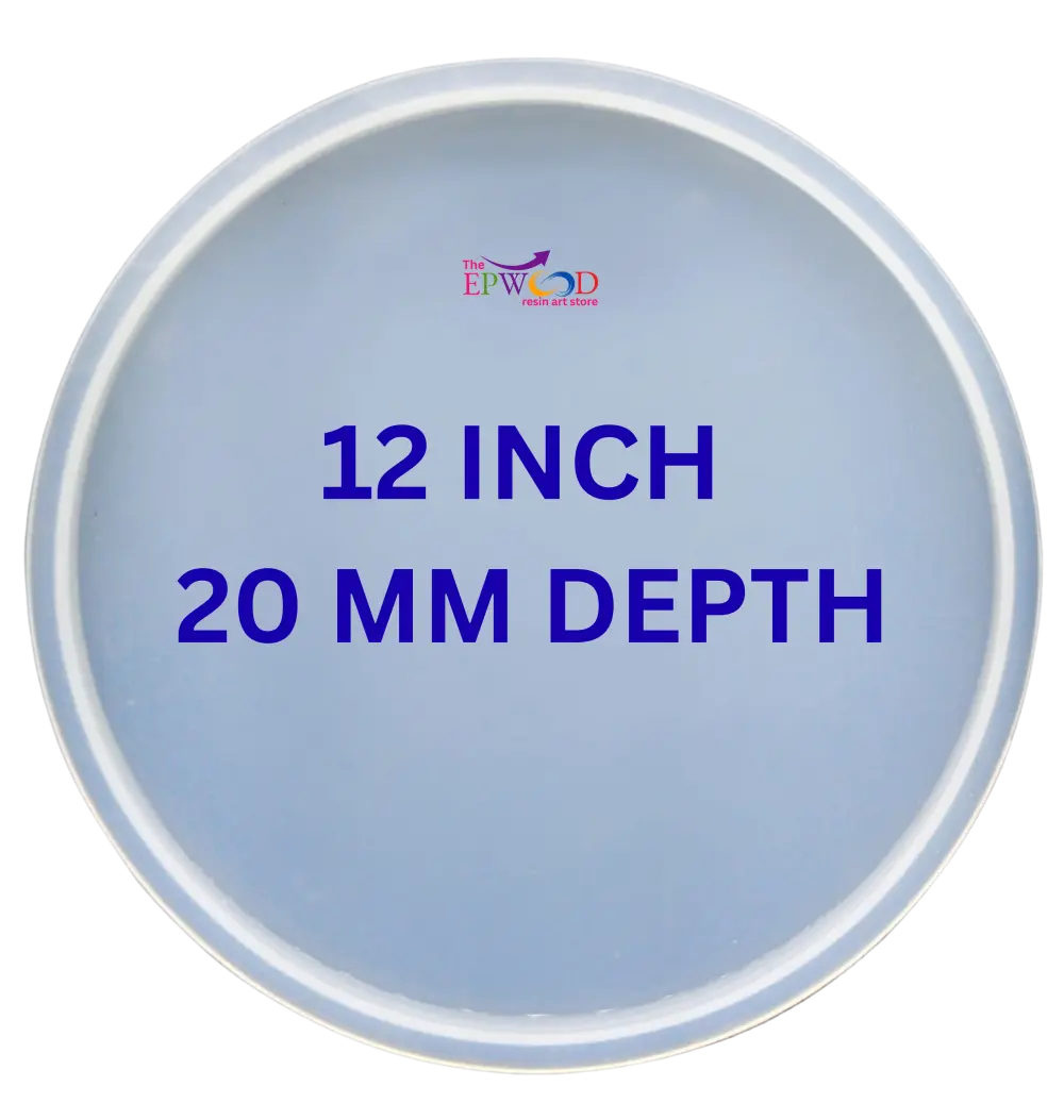 12 inch round plain mould