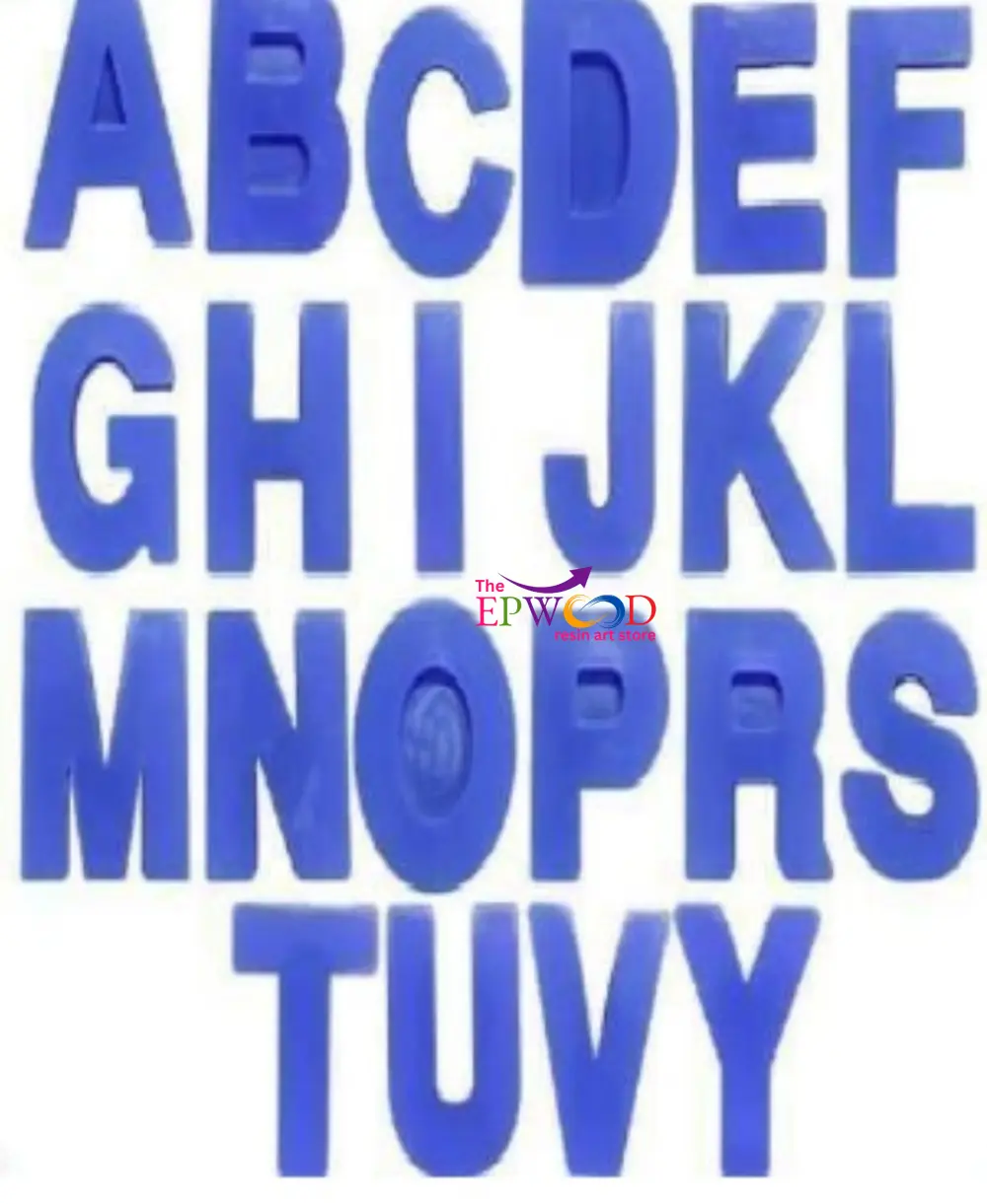 ALPHABET 6 INCH MOLD