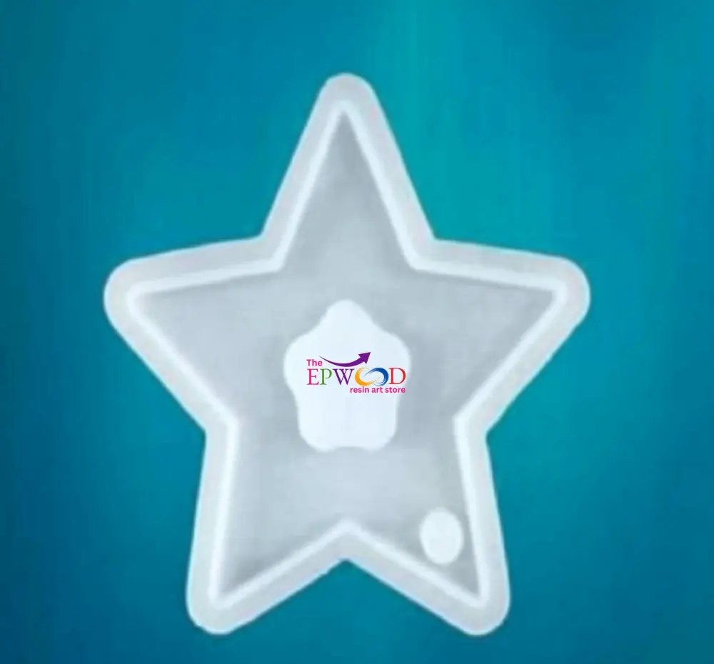 4 INCH STAR COASTER MOULD