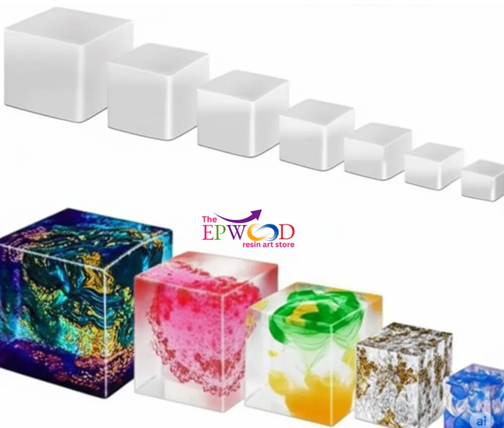 CUBE MOULD 5 PCS