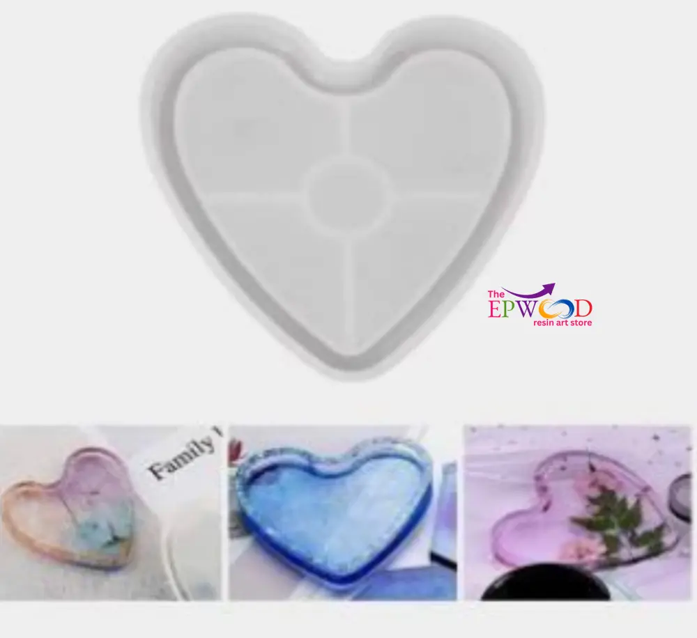 4 INCH HEART BORDER MOULD