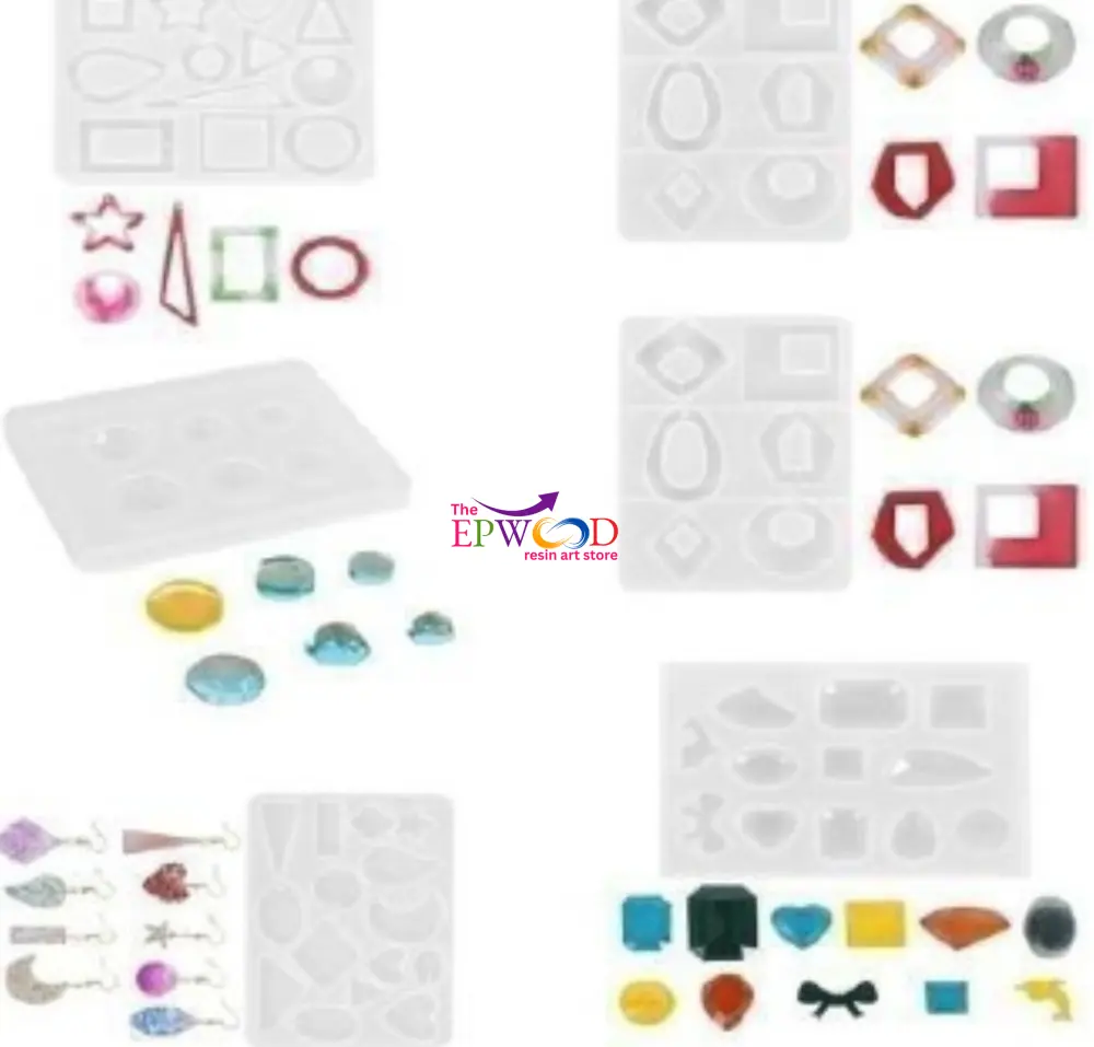 5 PCS JEWELLERY SET MOULD.