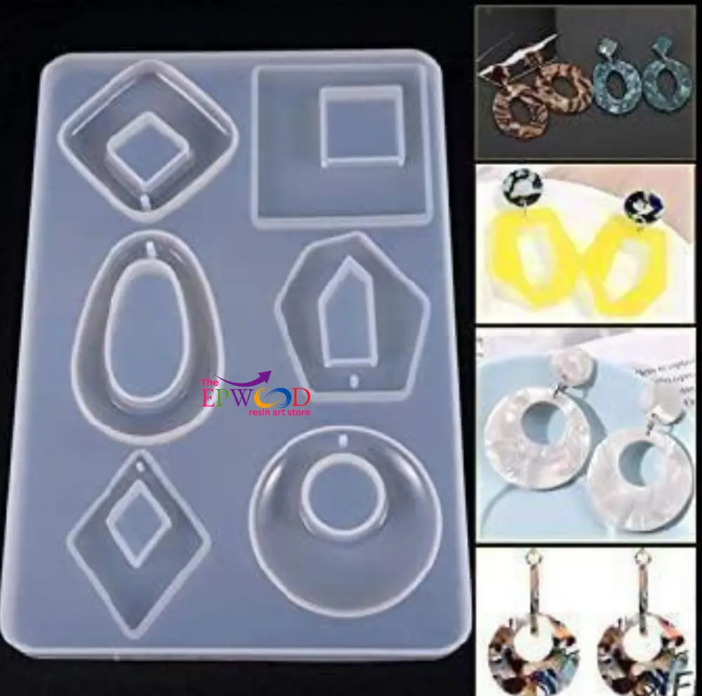 6 CAVITY MOULD EARING