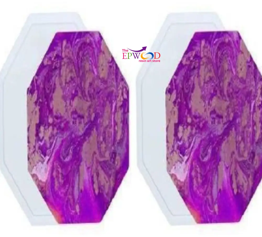 4 INCH HEXAGON COASTER MOULD