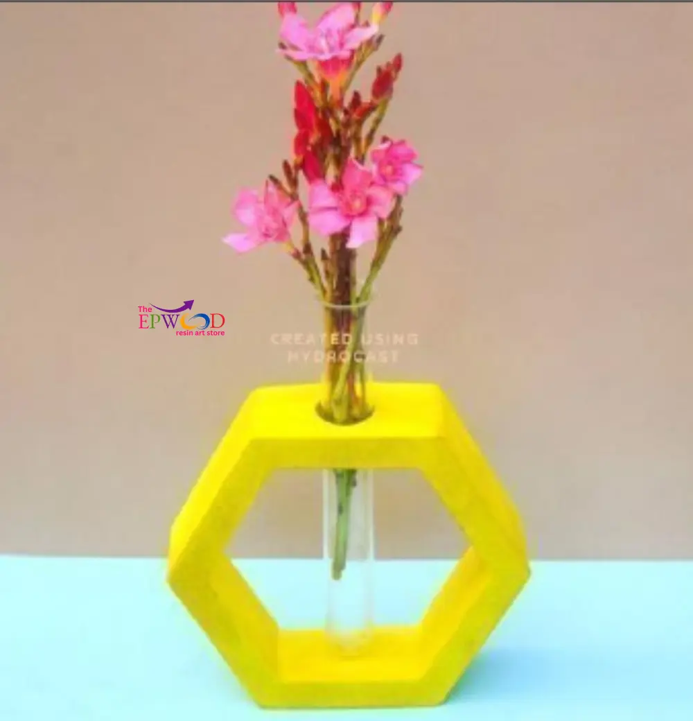 HEXAGON PLANTER MOLD WITH TUBE