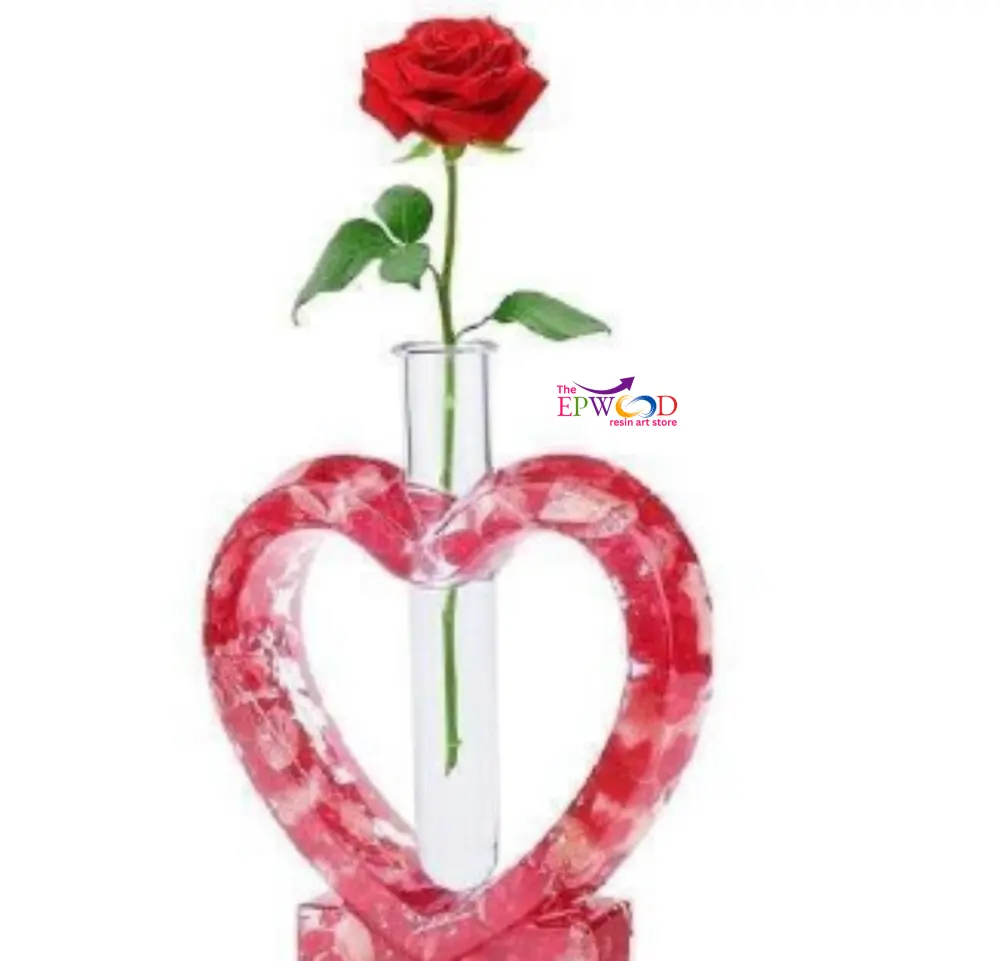 HEART PLANTER MOLD WITH TUBE
