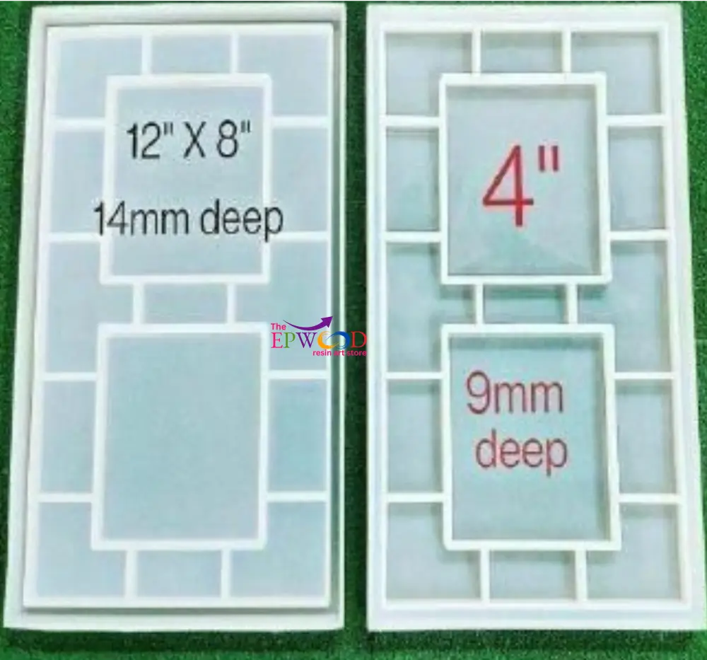2 IN 1 RECTANGLE TRAY WITH COASTER