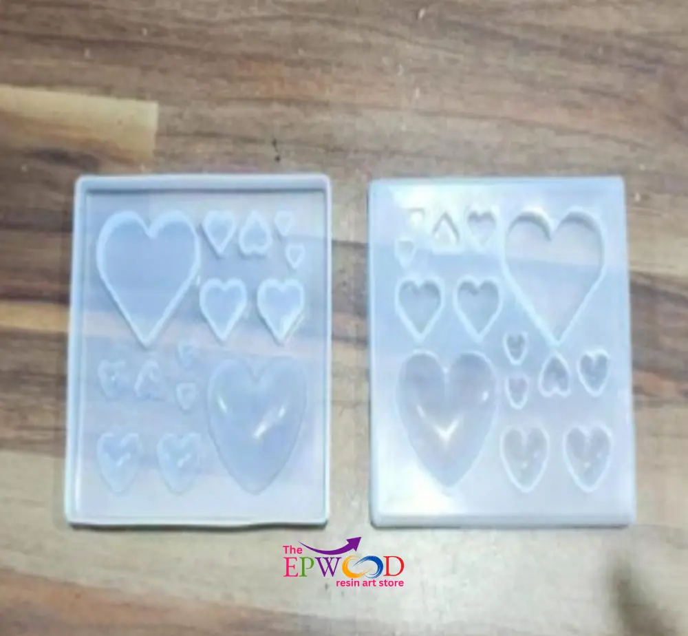 14 CAVITY HEART SMALL MOLD