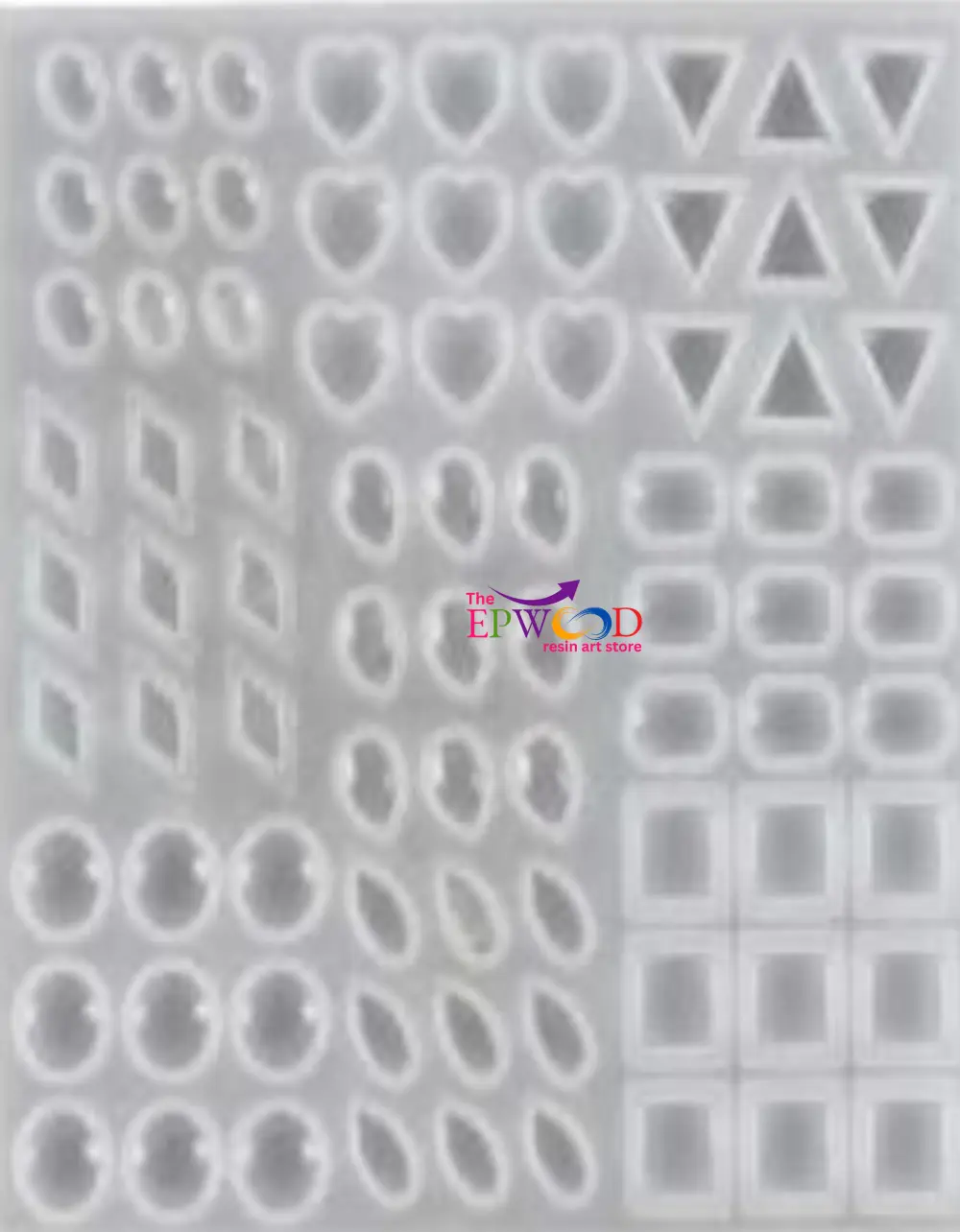 5 BY 5  INCH 81 CAVITY JEWELLERY  MOLD