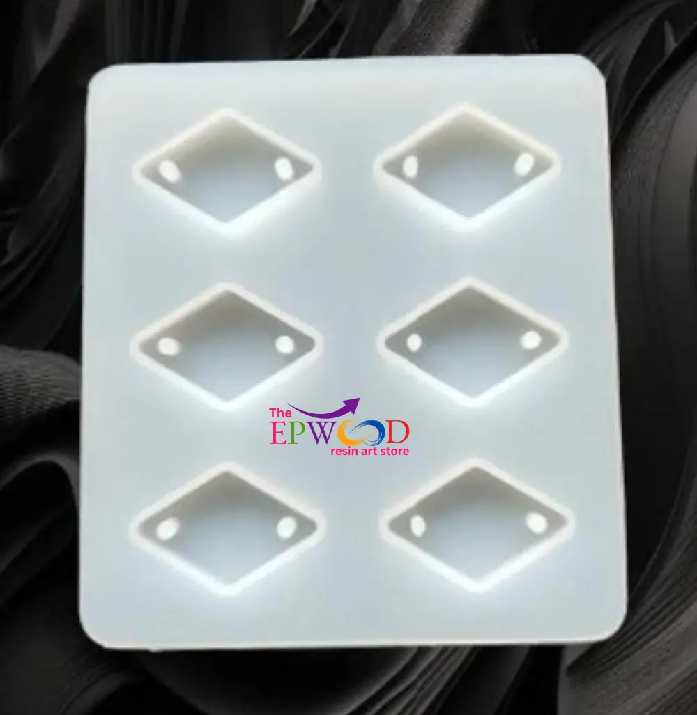 6 CAVITY RHOMBUS RAKHI MOLD