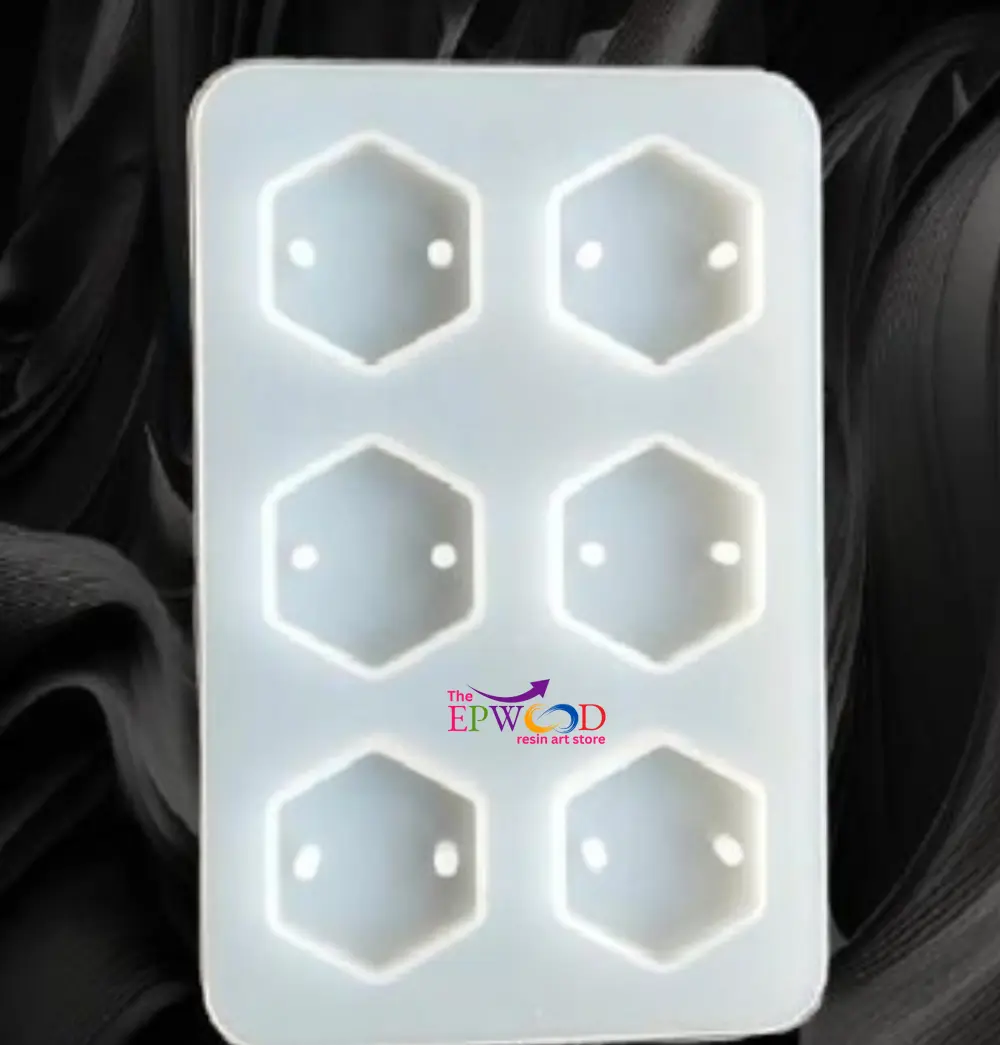 6 CAVITY HEXAGON RAKHI MOLD