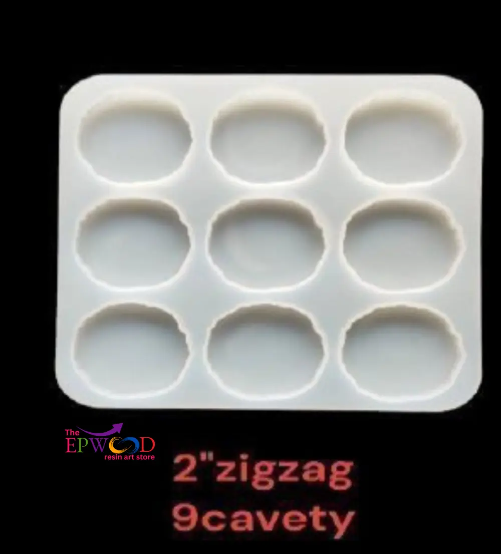 2 INCH ZIGZAG 9 CAVITY MOLD