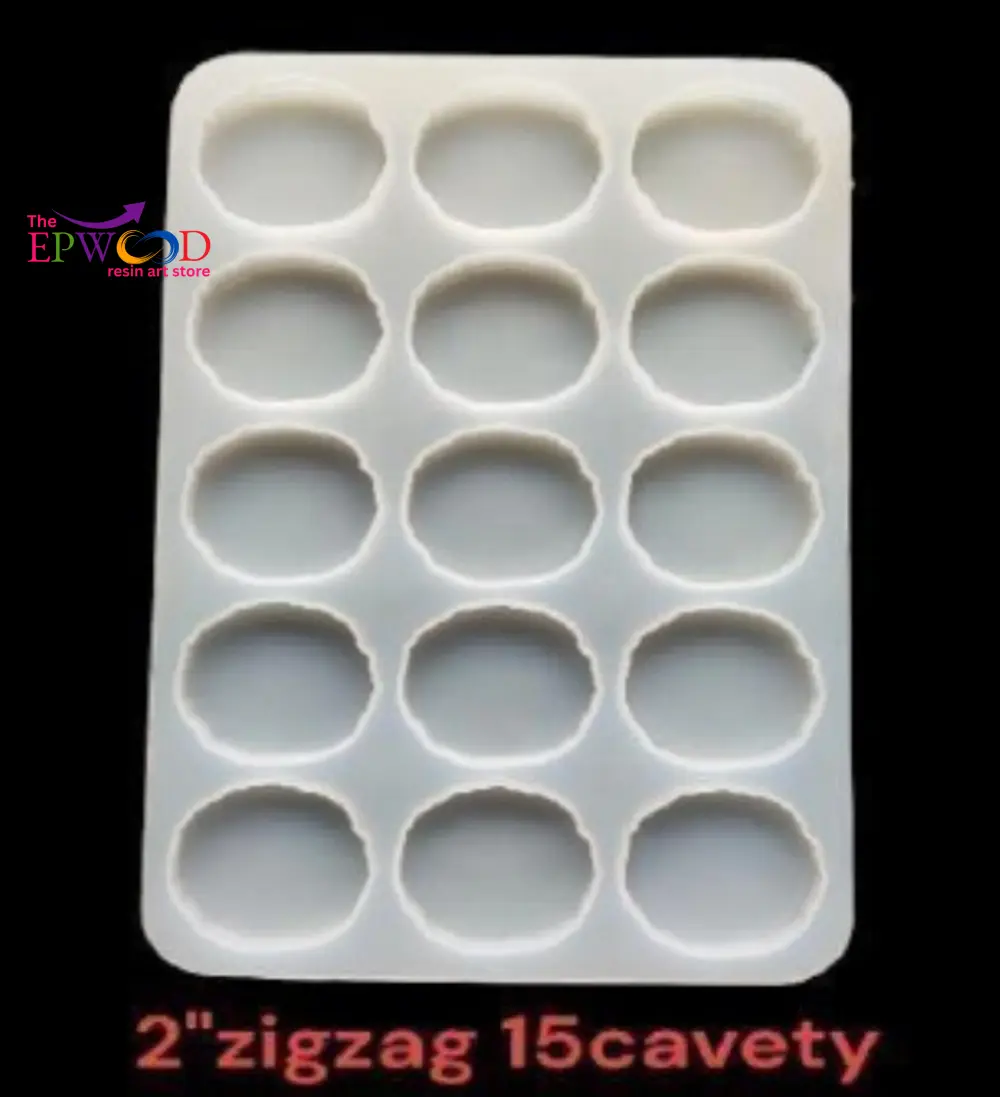 2 INCH ZIGZAG 15 CAVITY MOLD