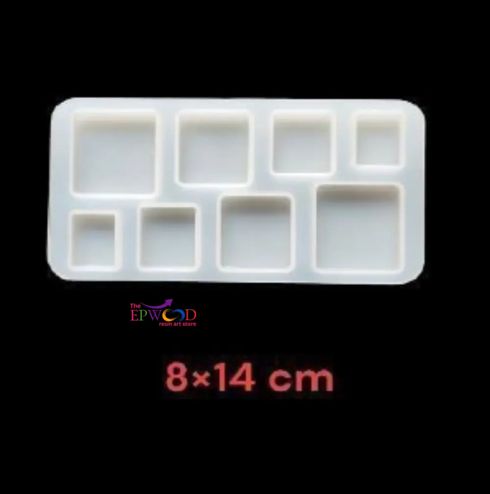 8 CAVITY SQUARE BRACELET MOLD
