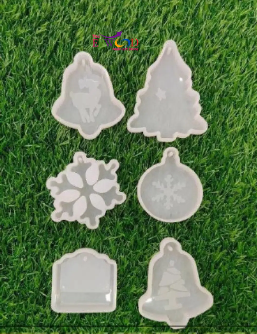 6 PCS CHRISTMAS MOLD
