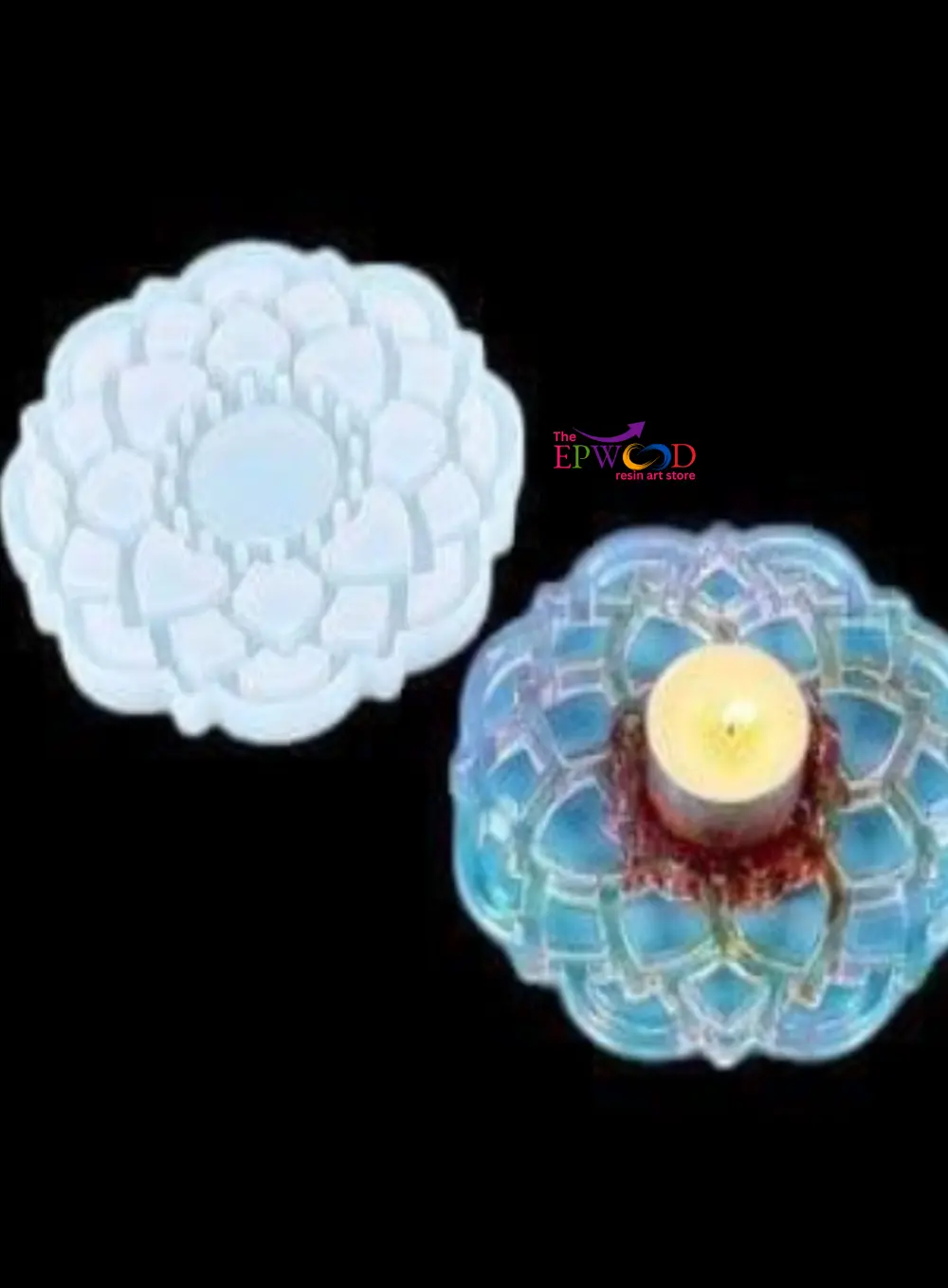 MANDALA T‑LIGHT MOLD