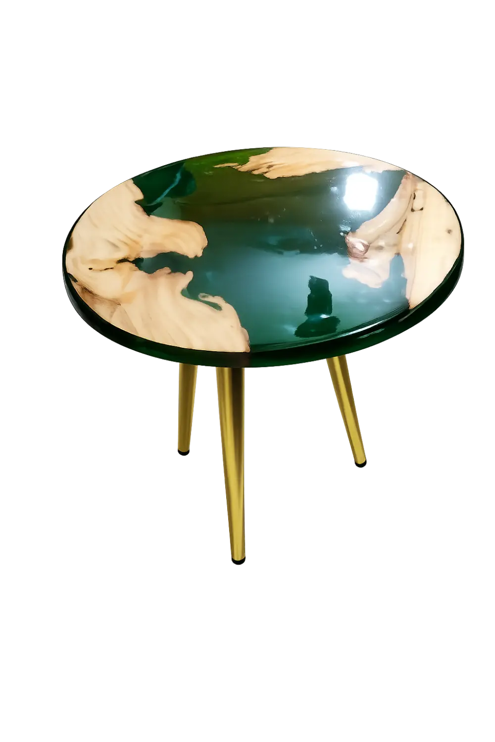 20  INCH CONE  SHAPE  METAL  LEGS.