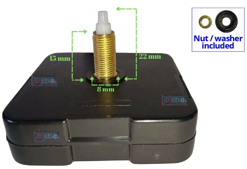 WALL CLOCK MACHINE 22 MM