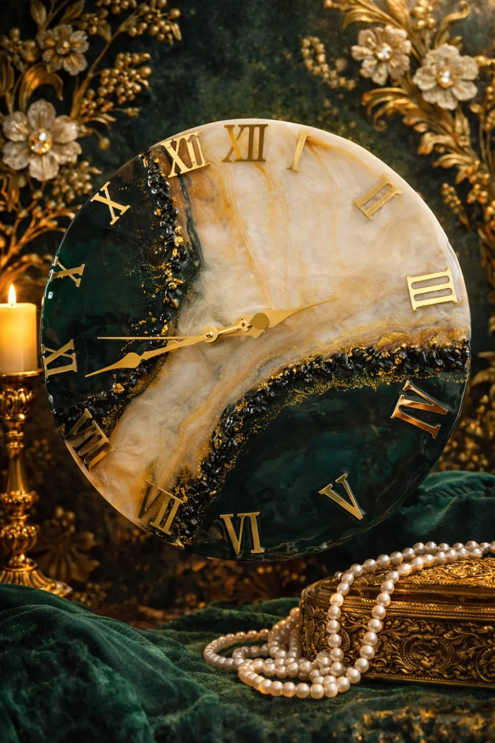 RESIN CLOCK FOR SELL